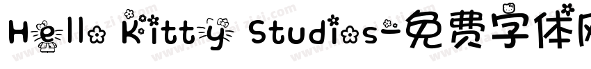 Hello Kitty Studios字体转换